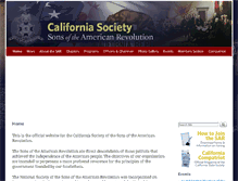 Tablet Screenshot of californiasar.org